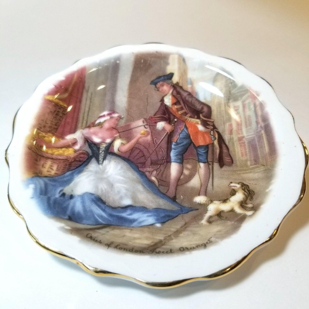British Fine Bone China Display Plate